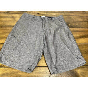 Dahu Hybrid Shorts Swim Trunks Mens Size 30 Gray Dri-Fit Flex Stretch Beach Surf